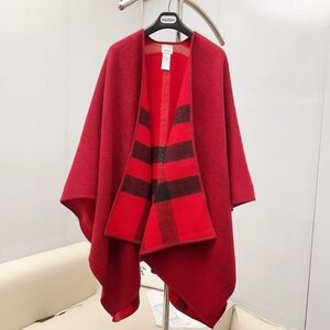 Burberry Reversible Cashmere Cape Coat
